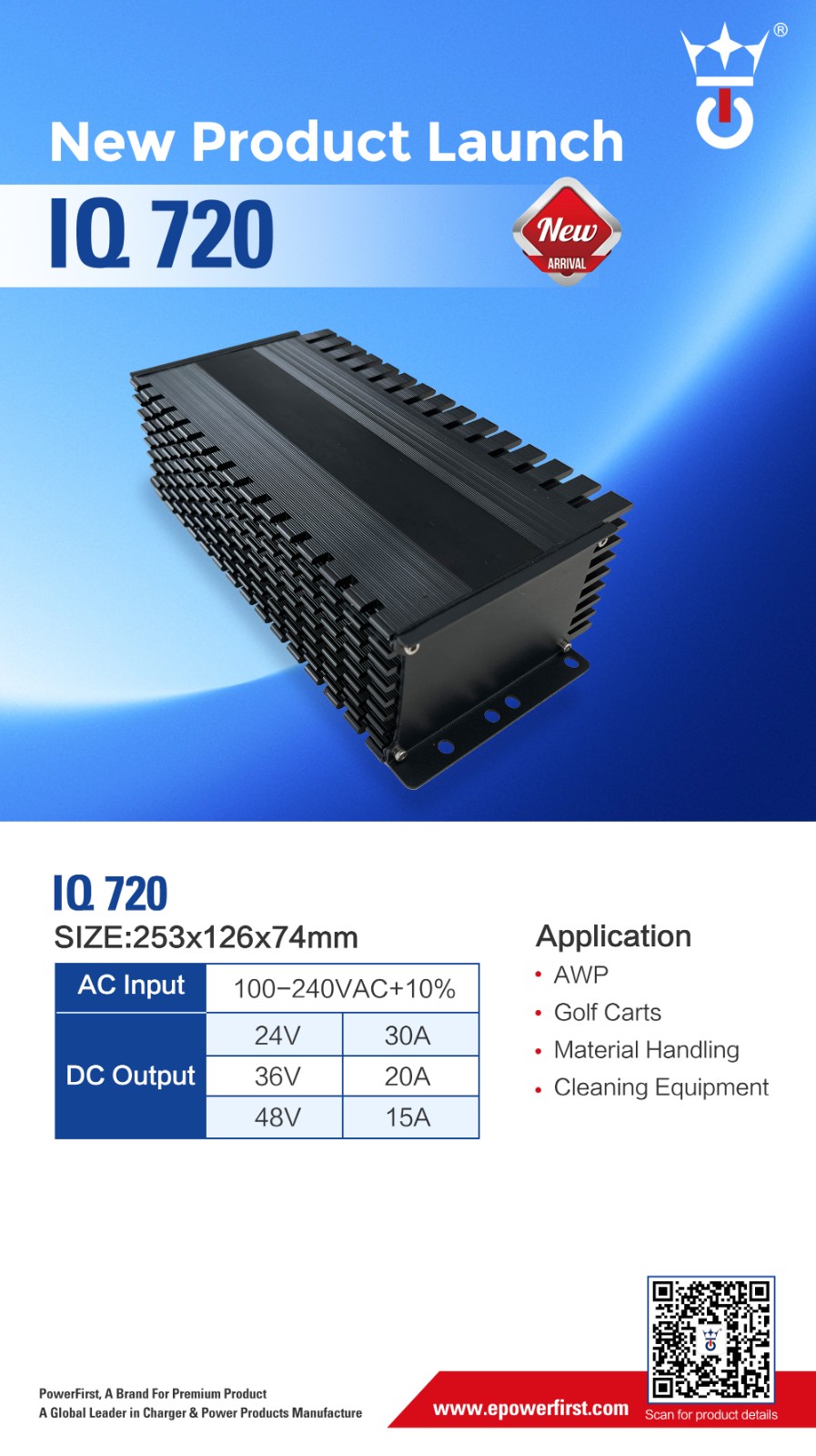 IQ 720新品海报